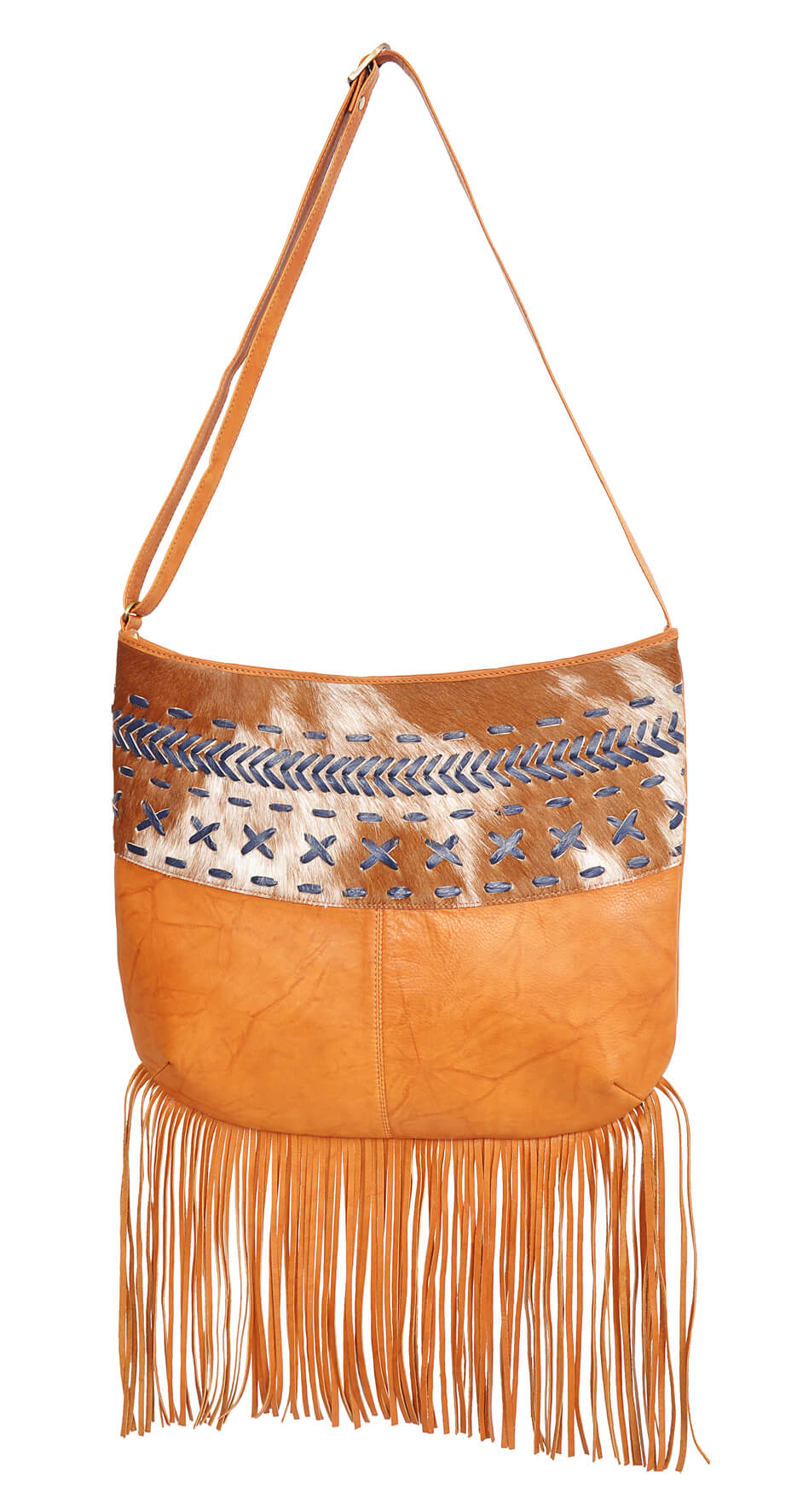 Handcrafted Boho Bag - Hungary Buy Cowhide Boho Bags AUS